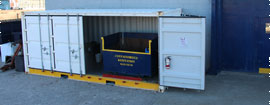 Containerized Sanitation - Waste Drop Off Centre in Stephenville, NL