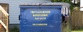 Containers of all sizes can be delivered to your home, business or job site!